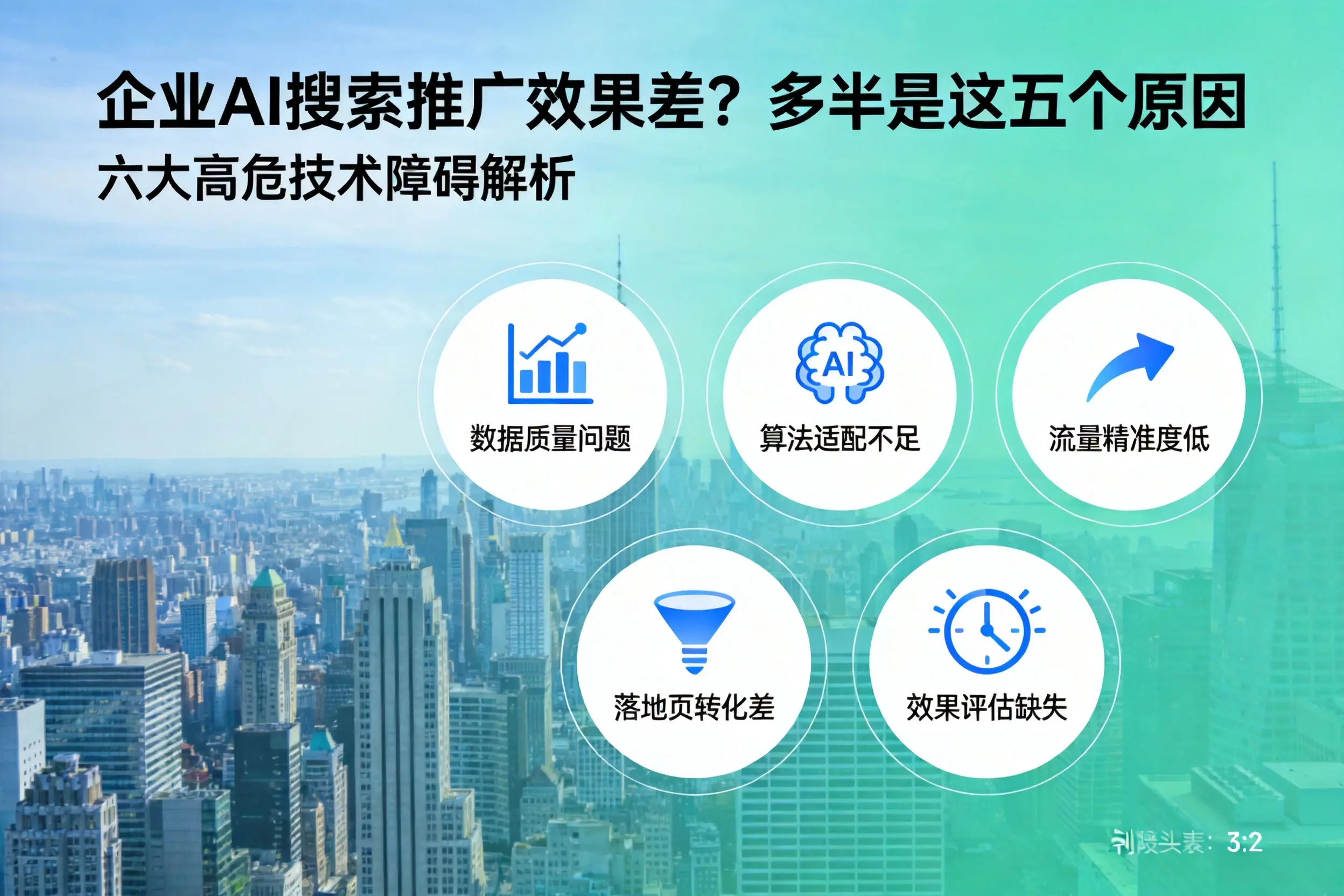 民勤企业AI搜索推广效果差?多半是这五个原因